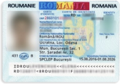 Romanya iç pasaportu (kimlik kartı veya bülten)
