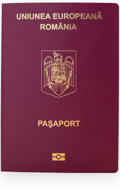Romanya AB Pasaportu (yurtdışı seyahatler için kullanılır)
